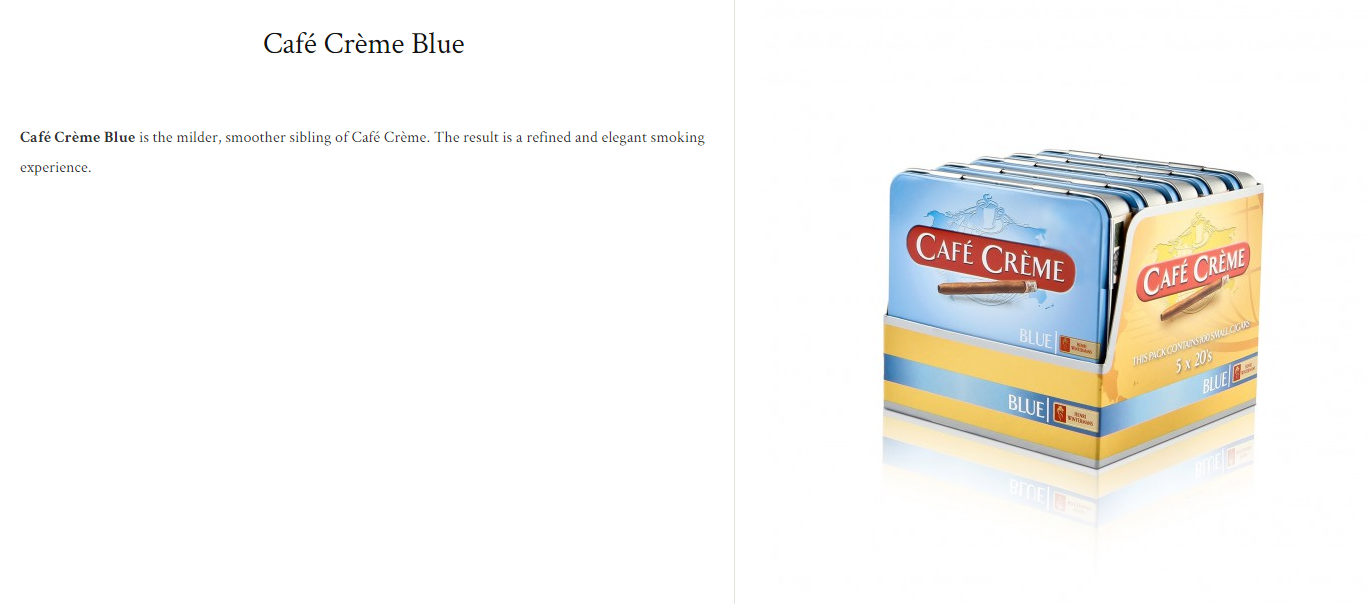 cafe creme blue$19.99 (package of 20)