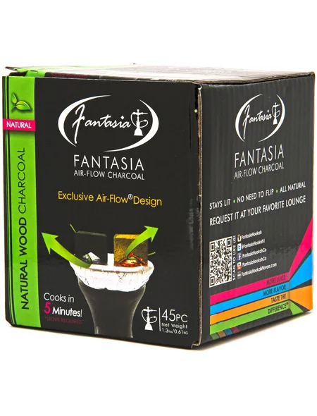 CHARCOAL FANTASIA AIR-FLOW SQUARED MAINTENANCE FREE
