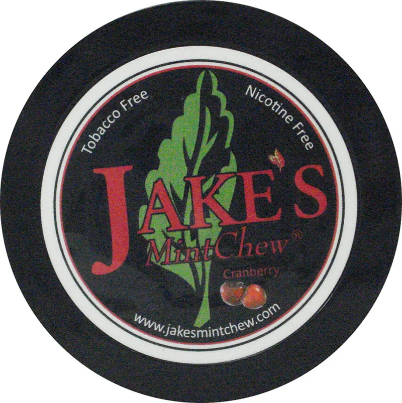 Jake's Mint Chew - Cranberry Flavor