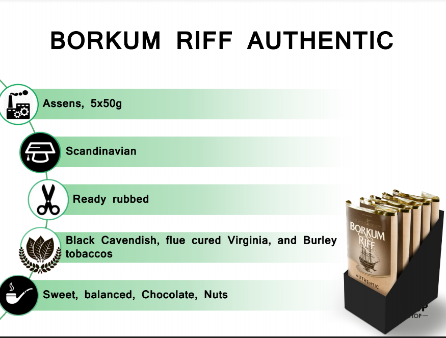Borkum Riff Authentic: Assens, 50g