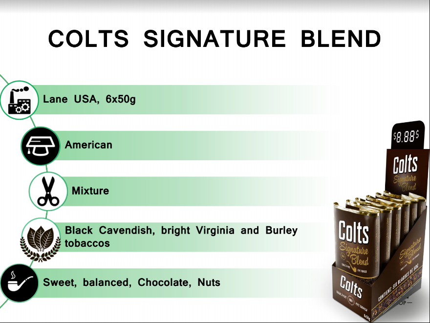 Colts Signature Blend: Lane USA, 50g