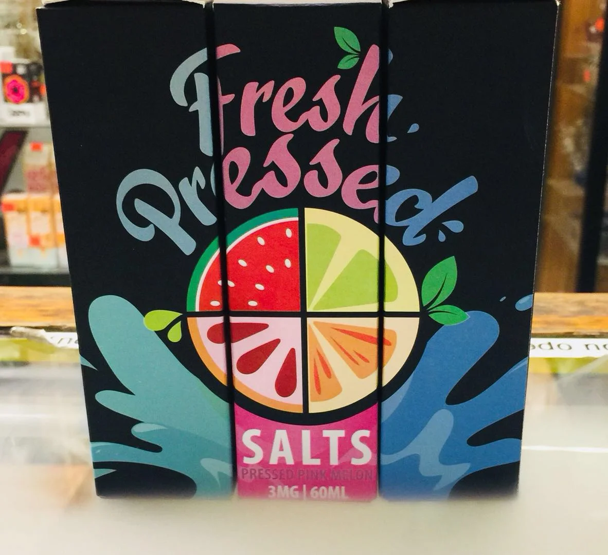 Presh Pressed (Malibu Meltdown; Pink Parfzit; Sparkling Starfruit; Salts Fruit Finale; Pink Melonl Sugar Tantrum)