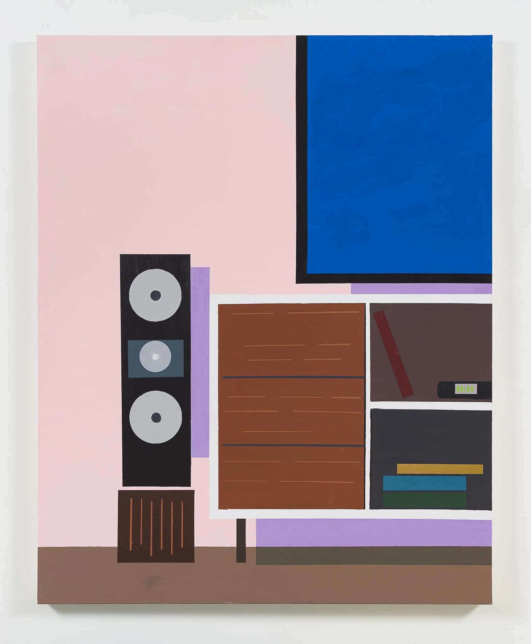 "11:11, 4 books, TV" 60x48