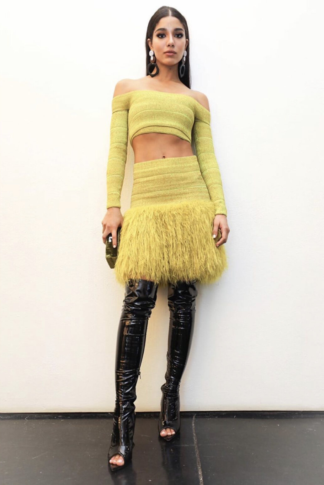  Yovanna Ventura at New York Fashion Week     styled by Vance Gamble  