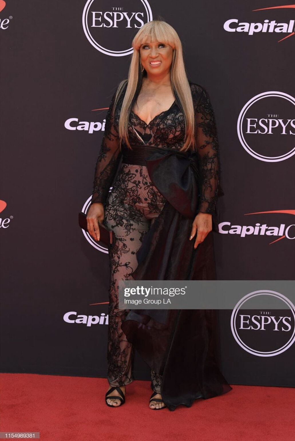  Sabrina Greenlee attends the 2019 ESPY Awards   styled by Vance Gamble  
