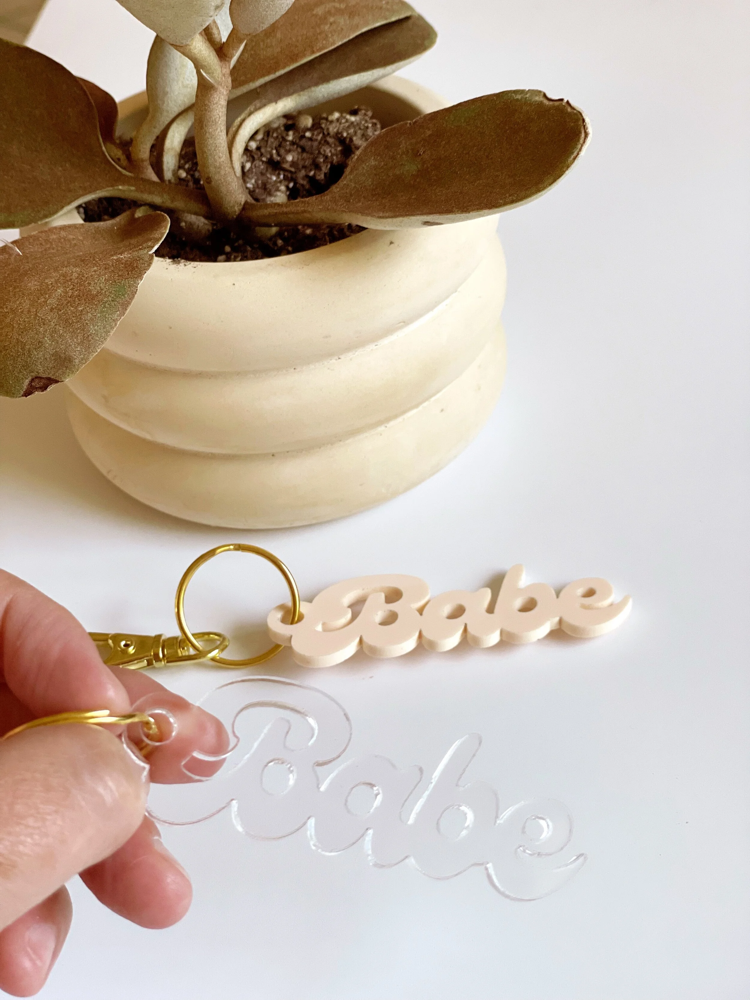 Babe Keychain