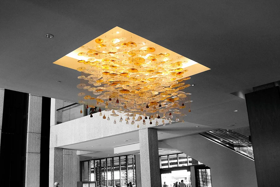 Glass Art Hospitality Installation