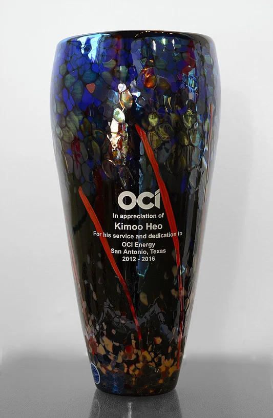 Vase with Engraving