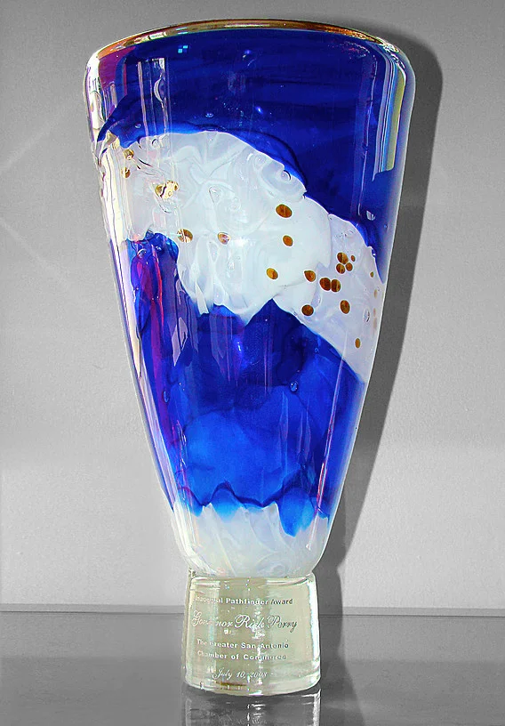 Vase with Engraving