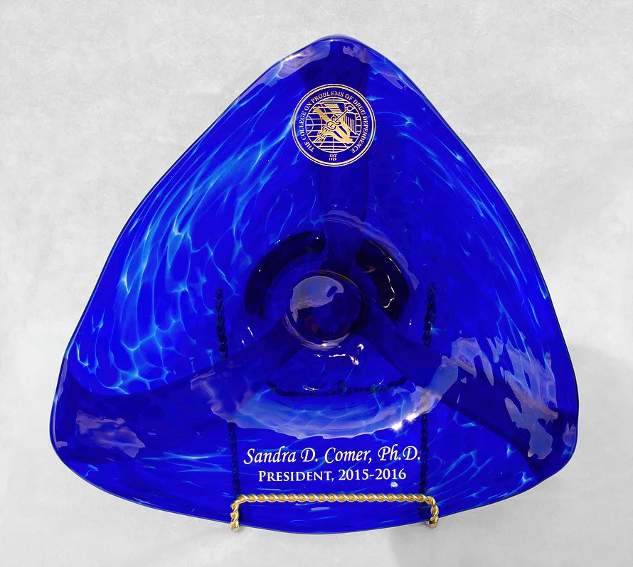 Murano Bowl with Engraving