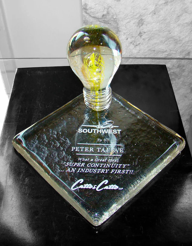 Sculptural Award with Engraving