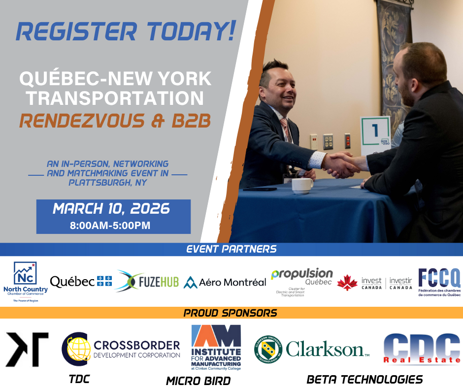Québec–New York Transportation Rendezvous &amp; B2B
