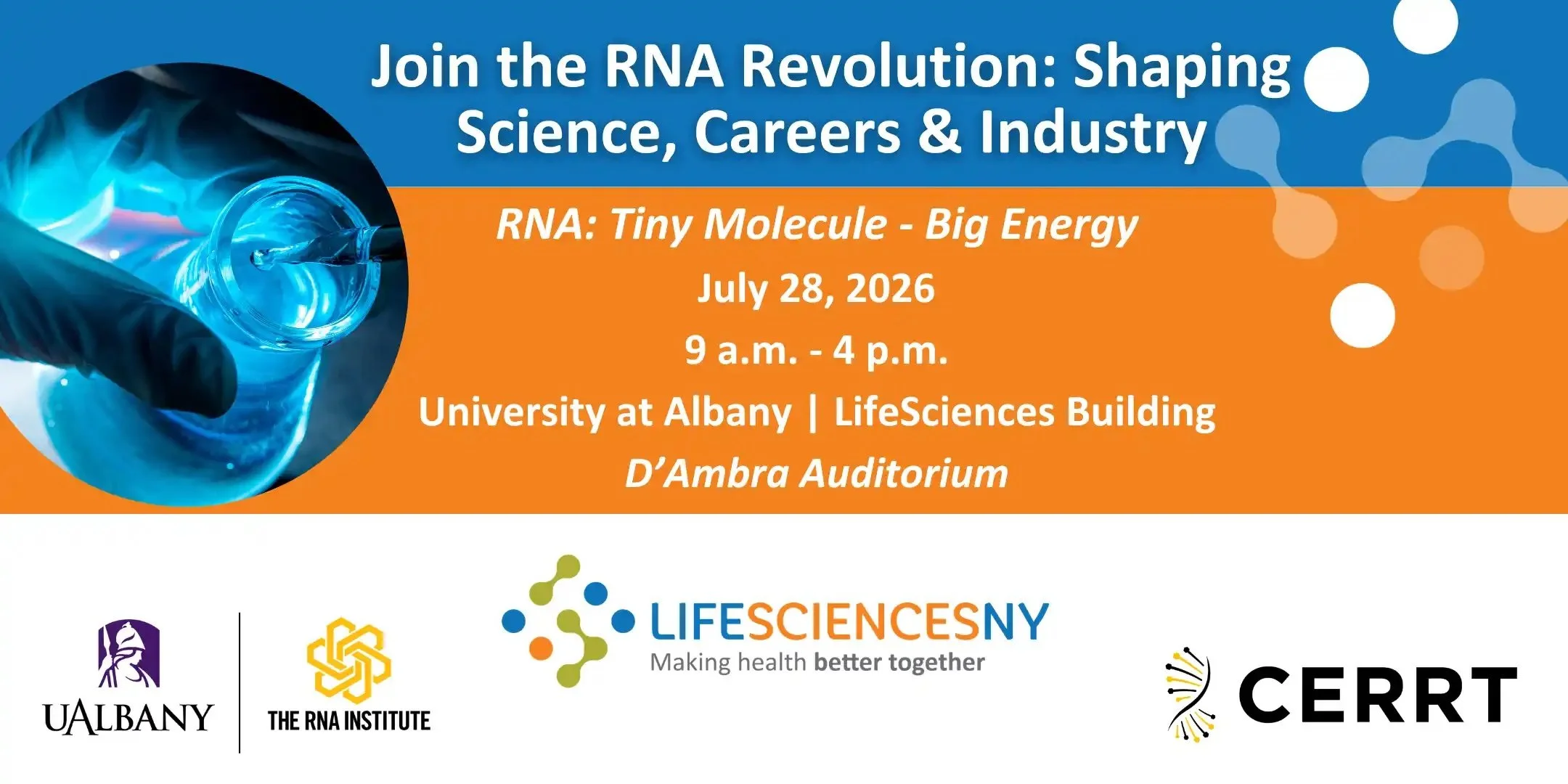 Join the RNA Revolution: Shaping Science, Careers & Industry