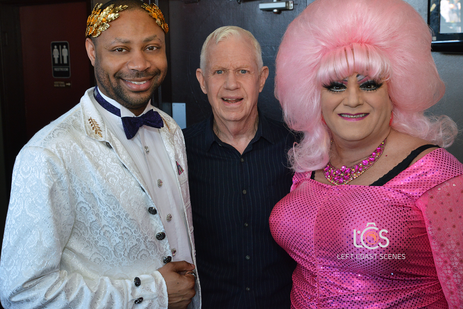 18. SF Emperor Terrill Grimes, left, Ron Hubert and Mutha Chucka, right @ Disco Coalition debut party.png