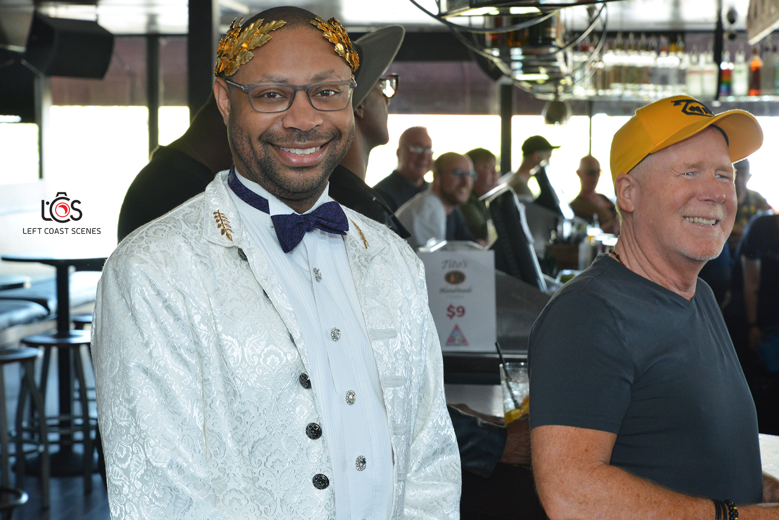 39. SF Emperor Terrill Grimes greets partygoers at front of Lookout.png