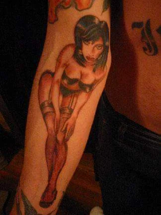 Pin-up Juanita on Davide