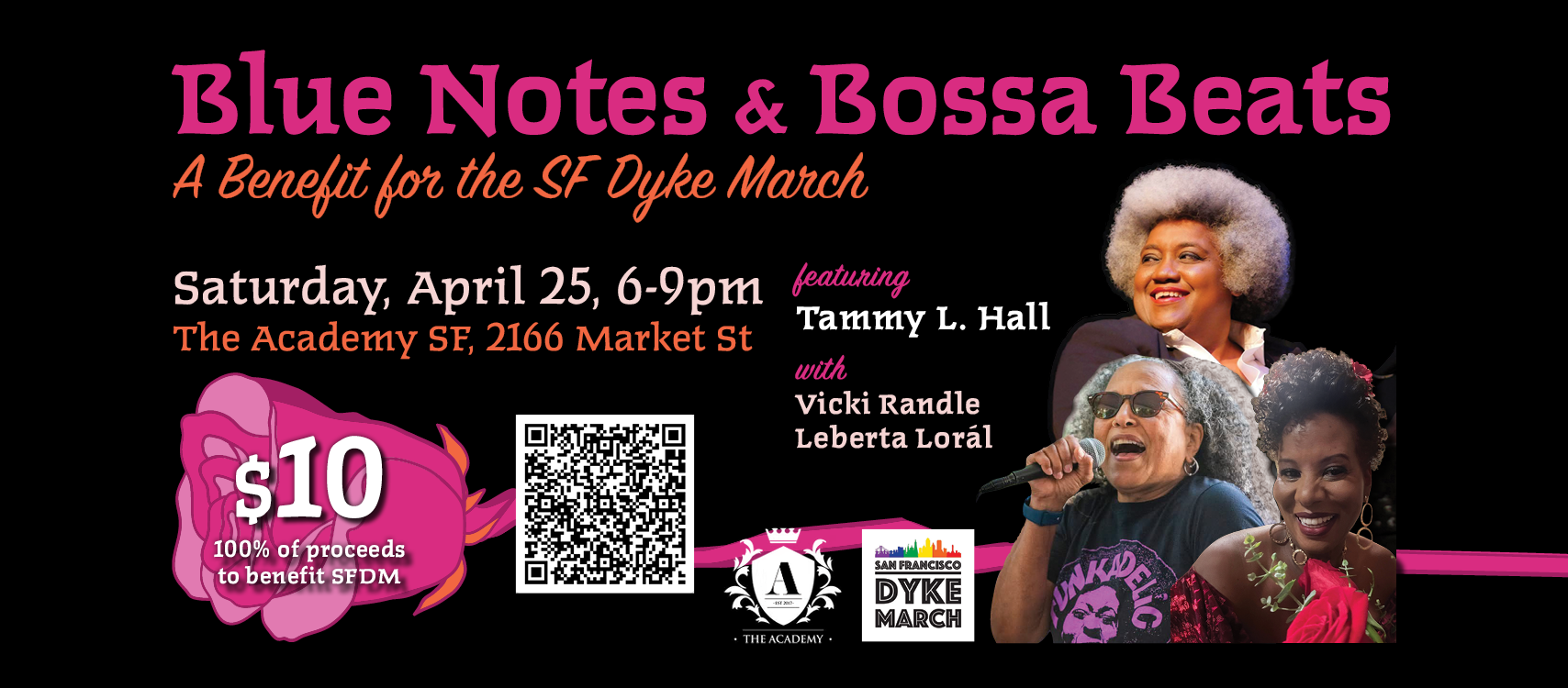 Blue Notes &amp; Bossa Beats: SFDM Fundraiser at The Academy SF