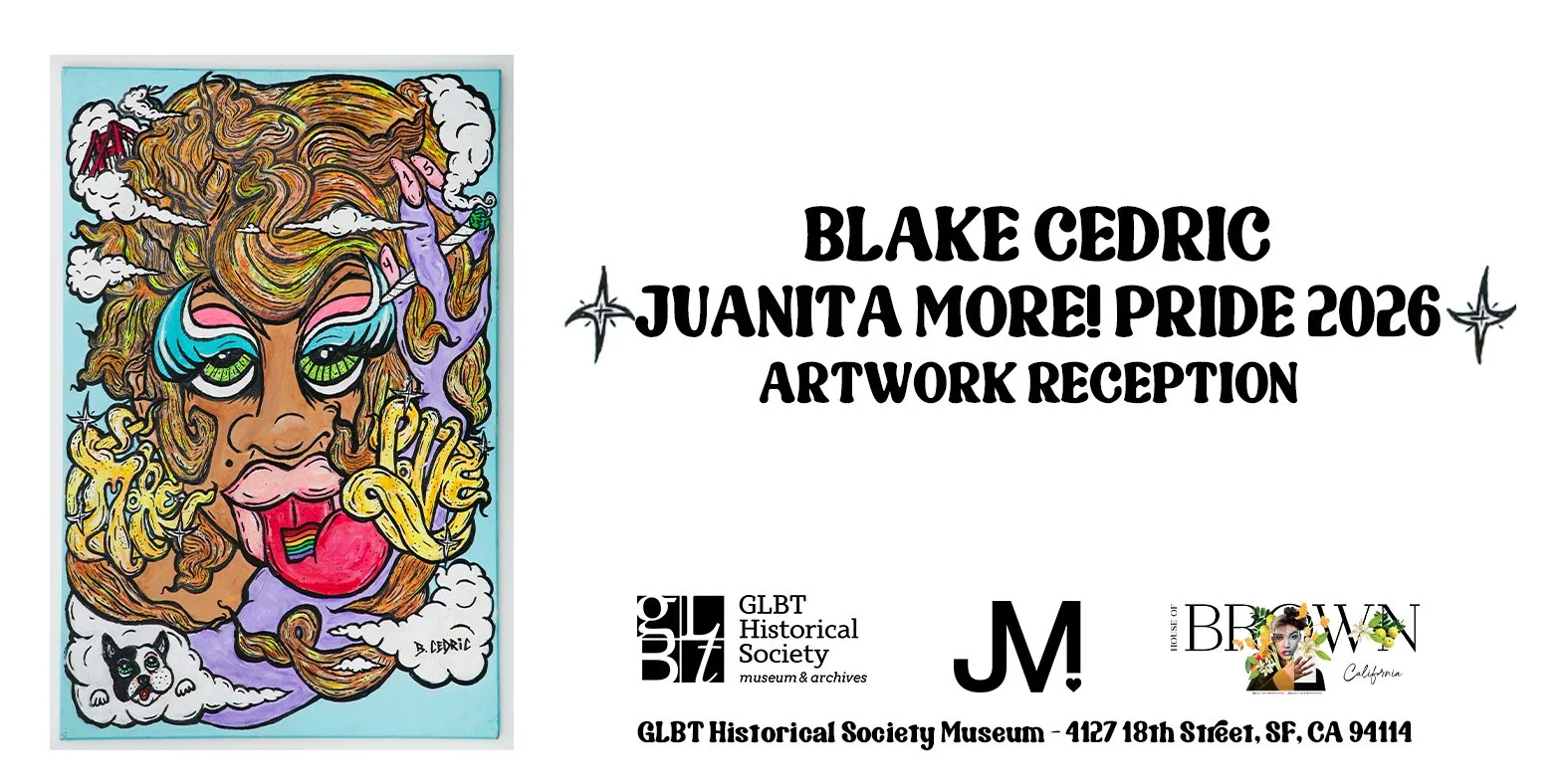 JM! Pride Artist Reception featuring Blake Cedric