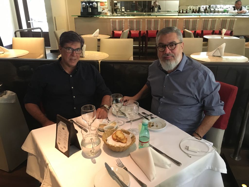 Duas Décadas de relacionamento com Druval Mesquita do Ristorante Alfredo - www.ristorantealfredo.com.br