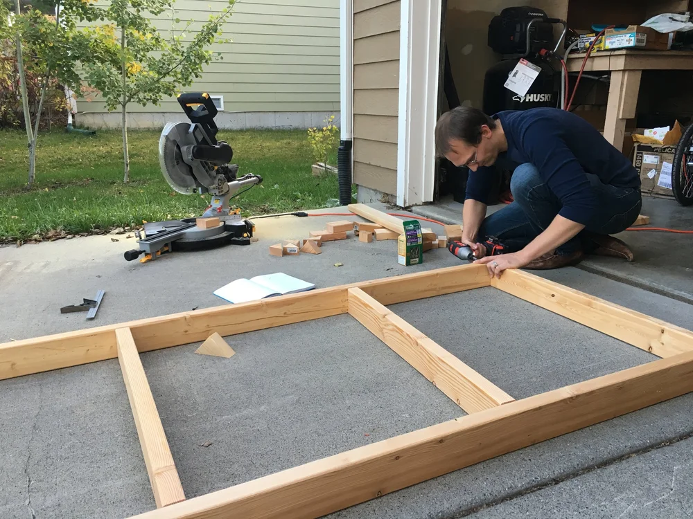 Standing Work Bench — Allwine Designs