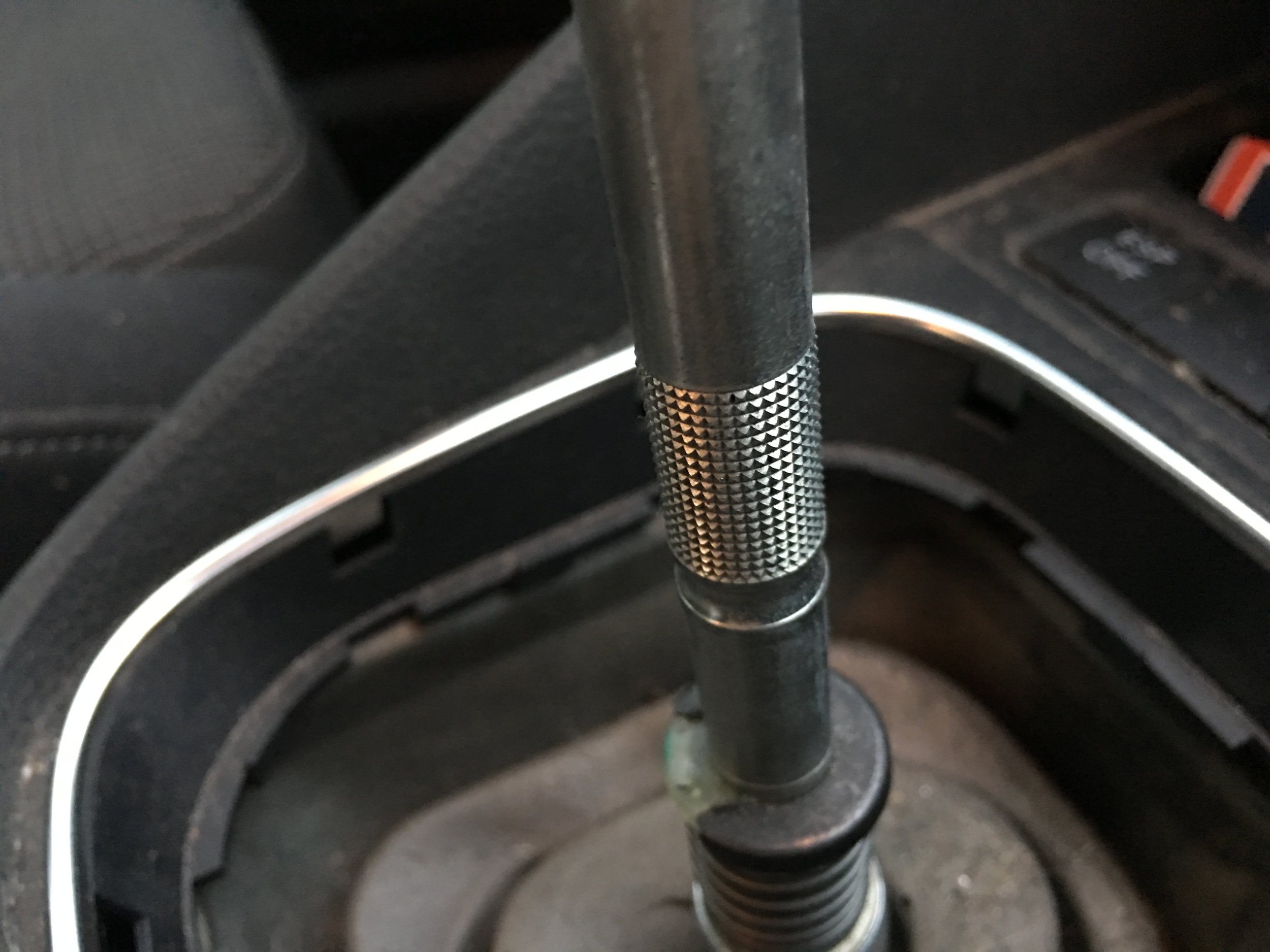 Knurled portion of my gear shifter.