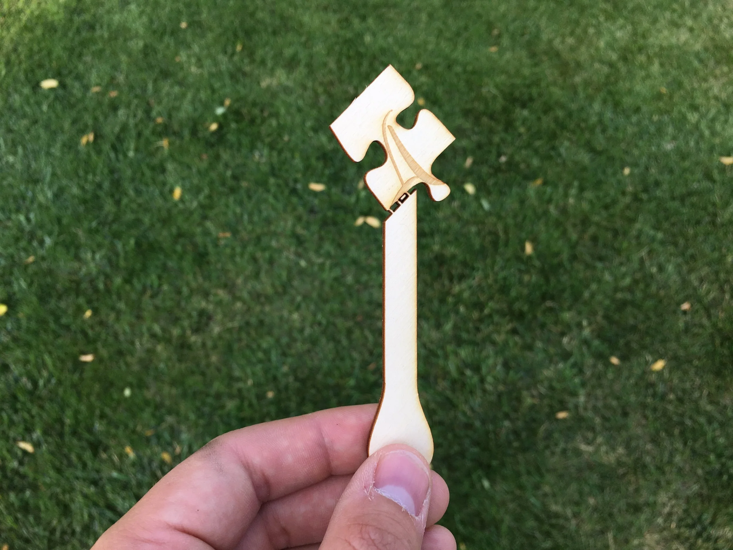 Puzzle Popsicle Sticks