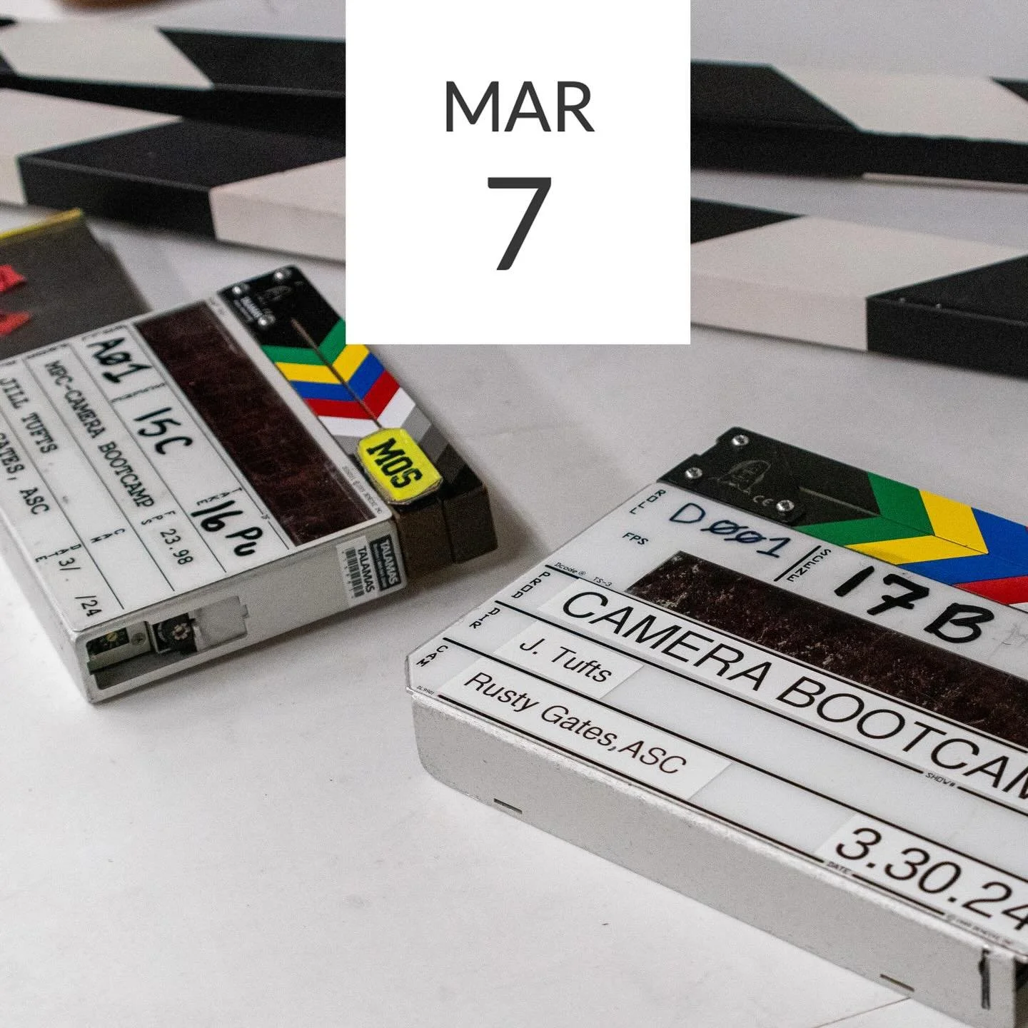 🎥 Just a few tickets left for Camera Bootcamp this Saturday at @Redsky_Studios! 🎥

Spend the day with working camera professionals from major film and television productions as they walk through department structure and workflow, equipment, and han