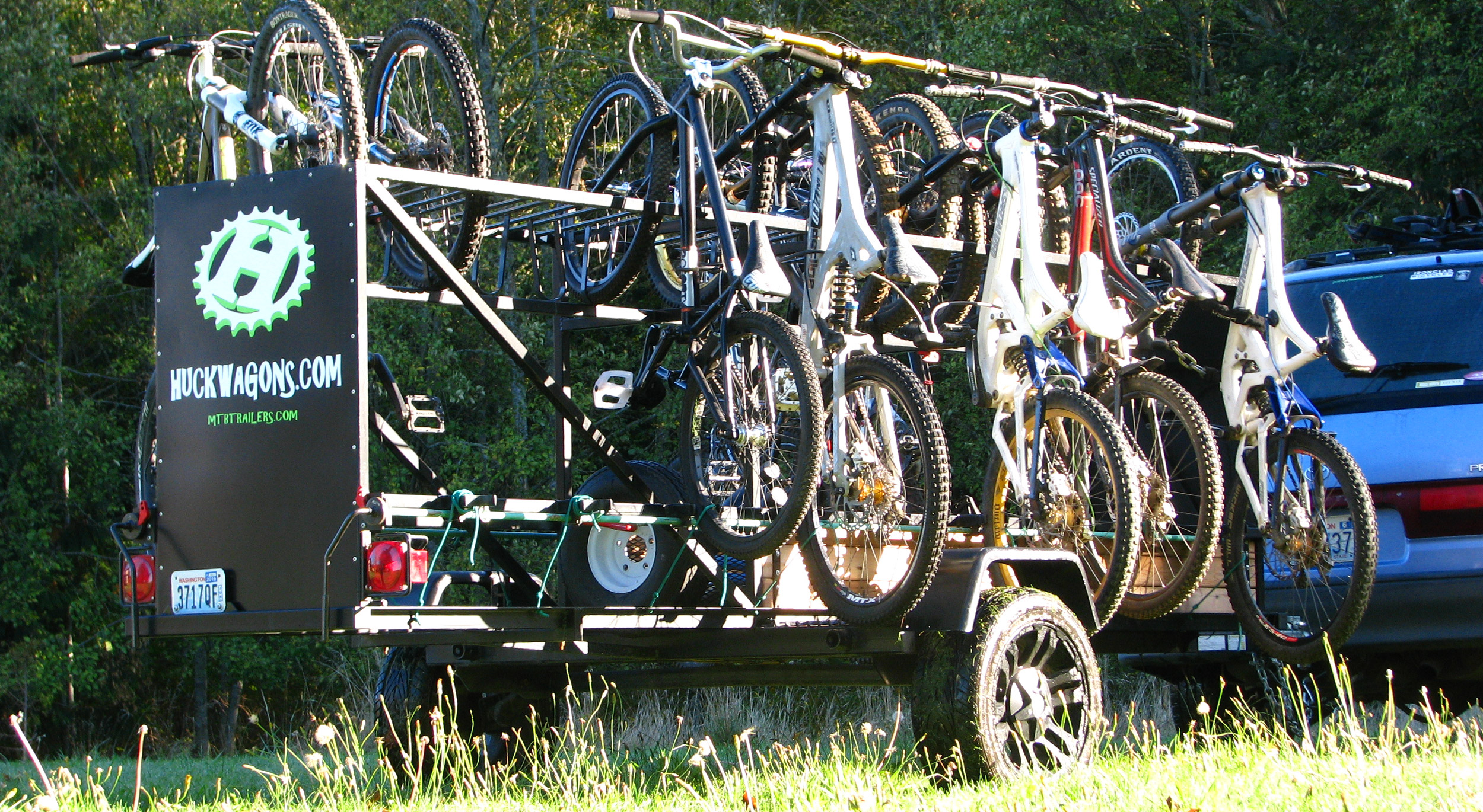 Huckwagons Mountain Bike Shuttle Trailers