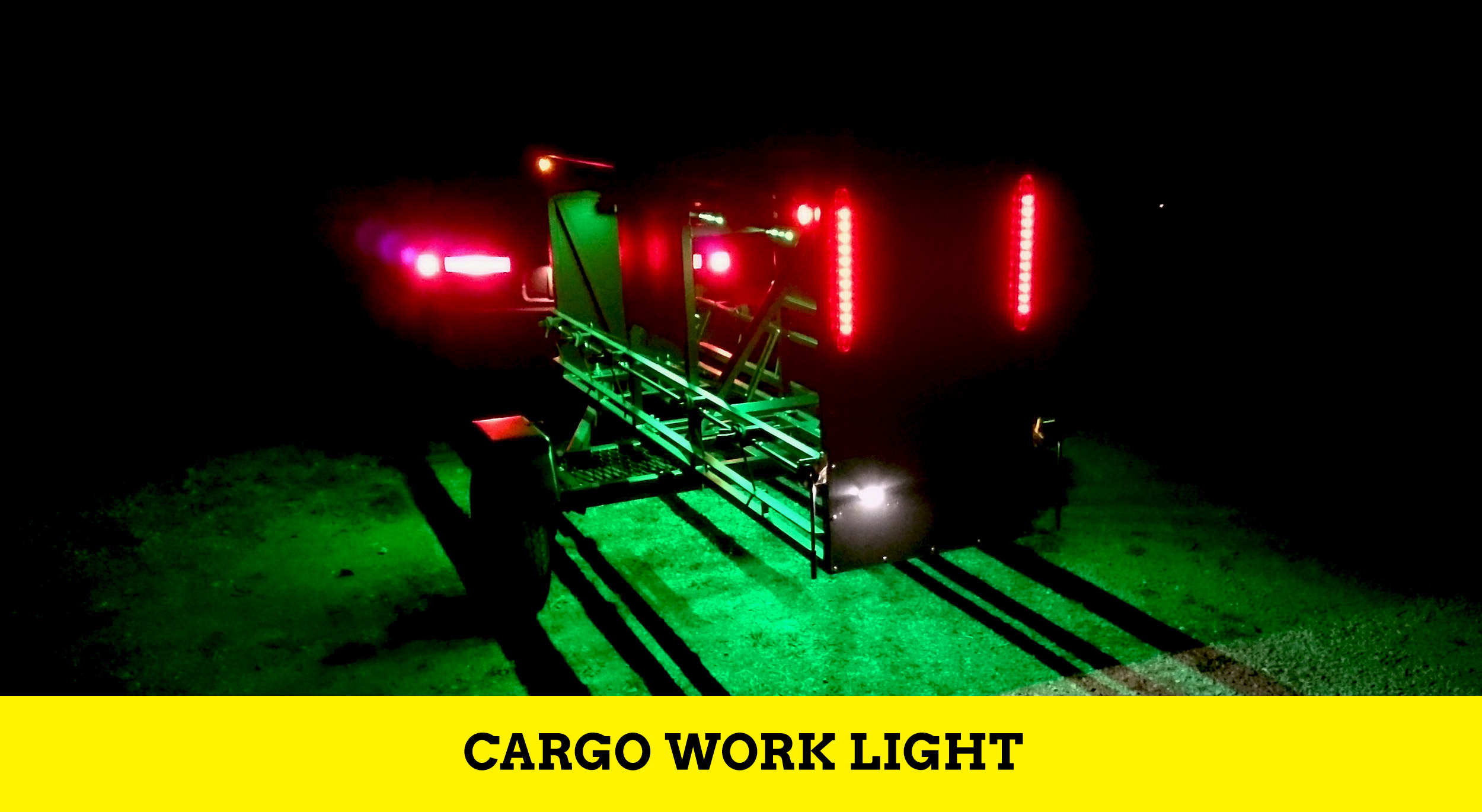 Huckwagons Mountain Bike Shuttle Trailer Cargo work lightCargo work light cargo work light