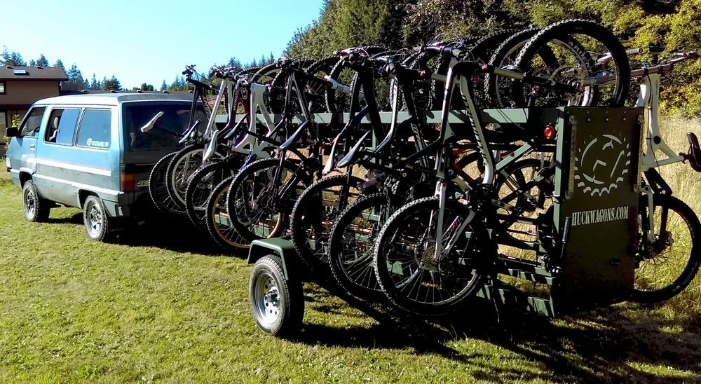 mountain bike shuttle trailer