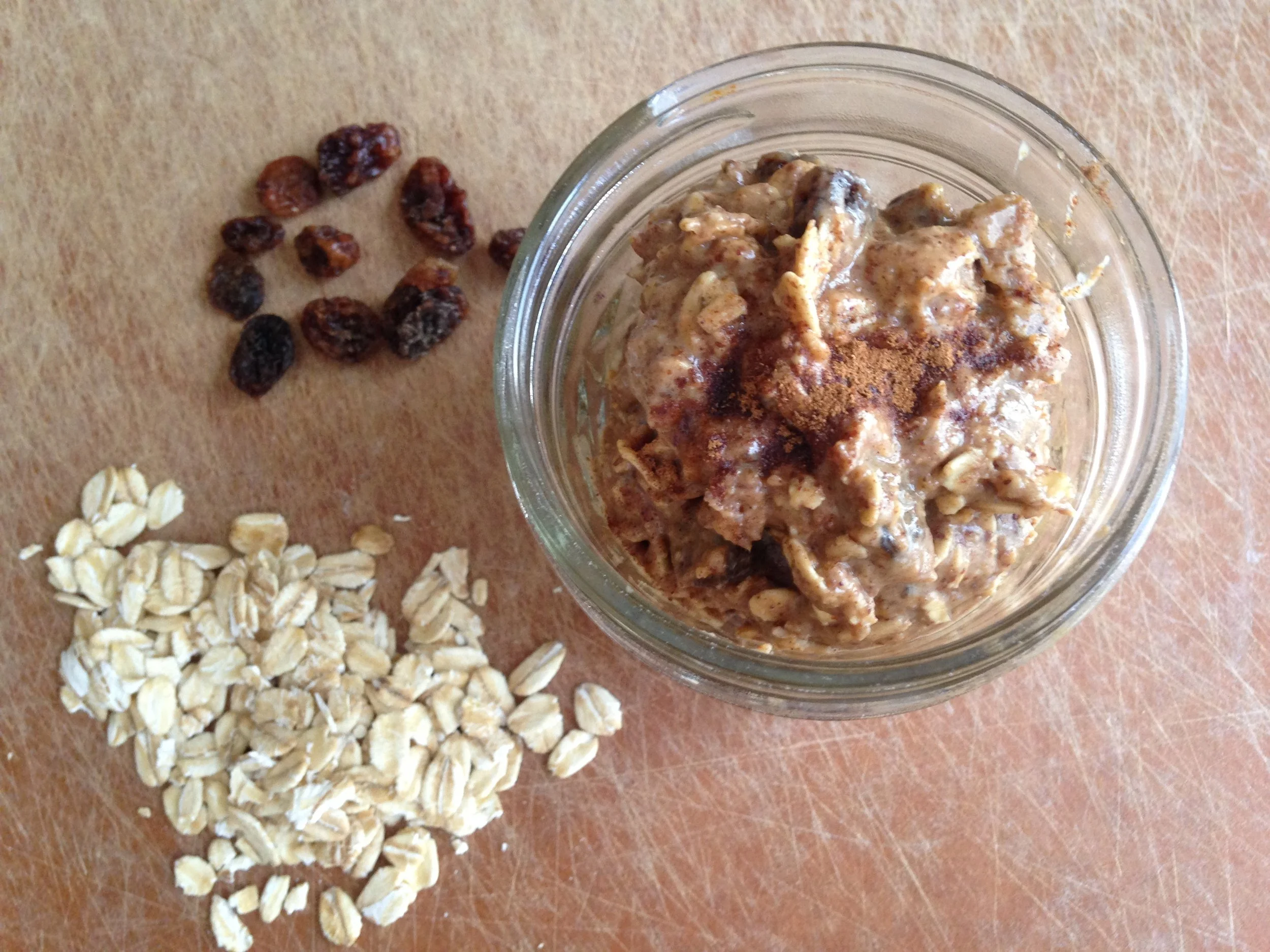 Katherine's Almond Butter Oatmeal Raisin Cookie Dough