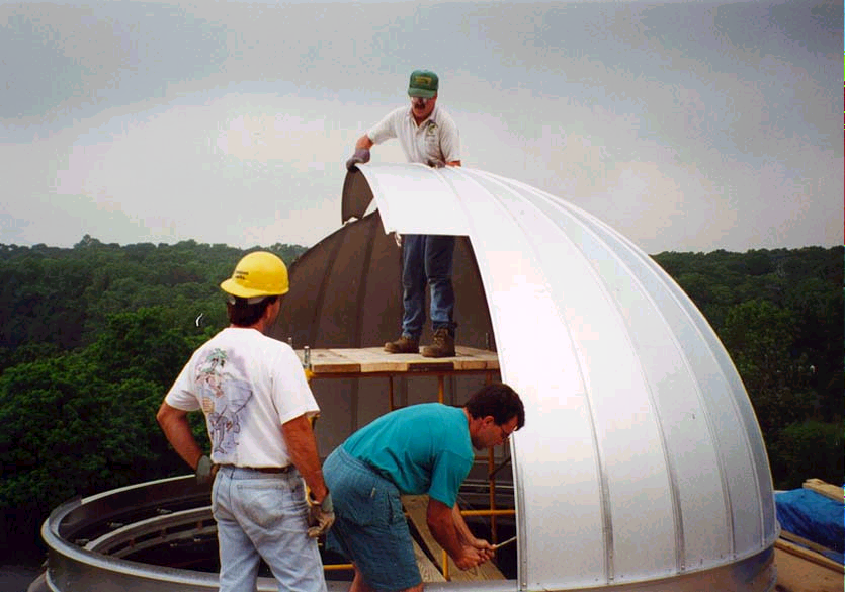 North Dome Being build