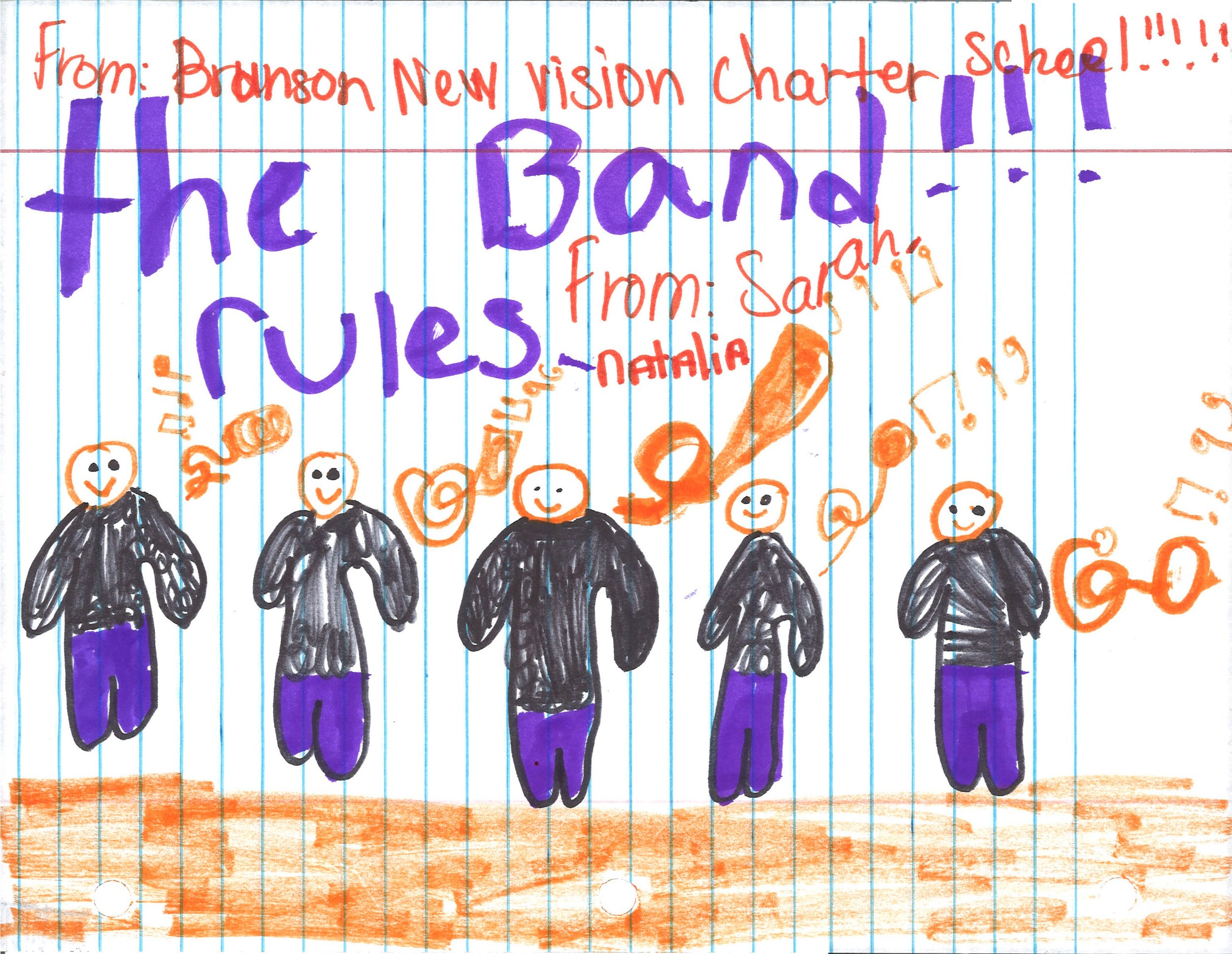 From our friends at Warren Middle School, Warren, Arkansas.