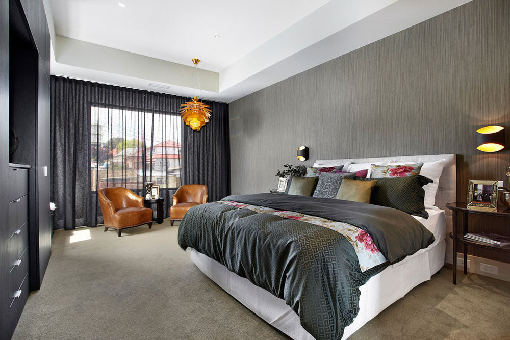 Elegant Colour Combination For Bedroom