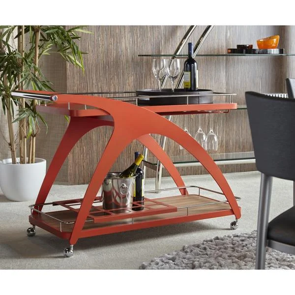 The Molino Serving Cart by Elite Modern 