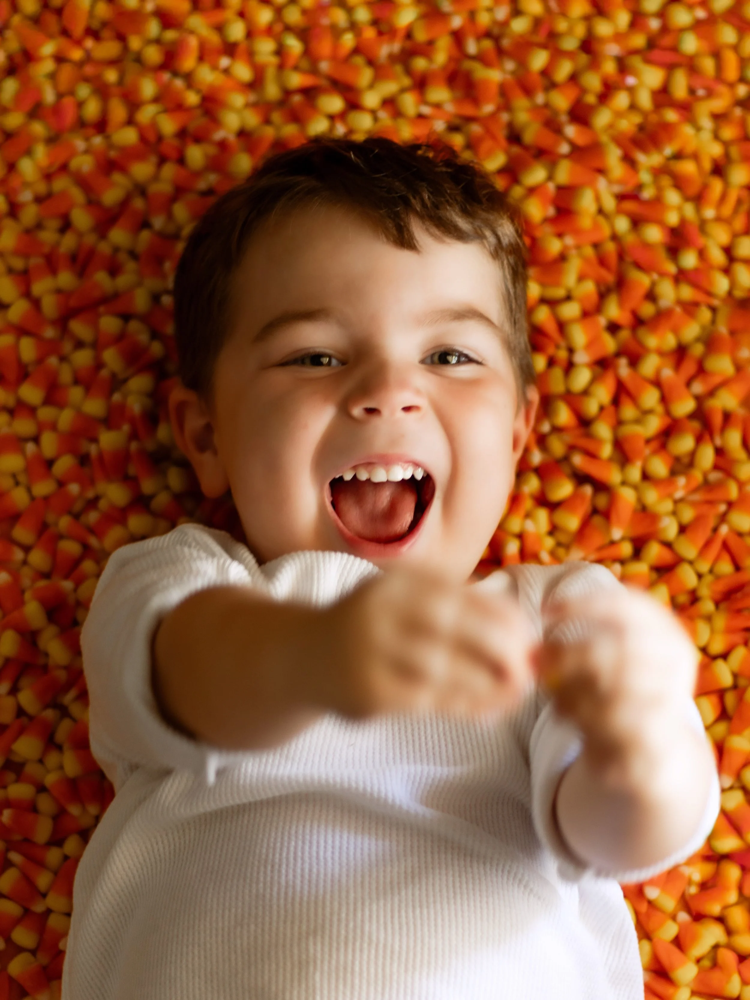 A little sugar, a lot of sweetness, and a whole lot of childhood magic 🤍💛🧡

Because childhood is made of the little things&hellip; sticky fingers, candy corn smiles, and memories that are just a little bit sweeter than the rest. 

Had to try the c