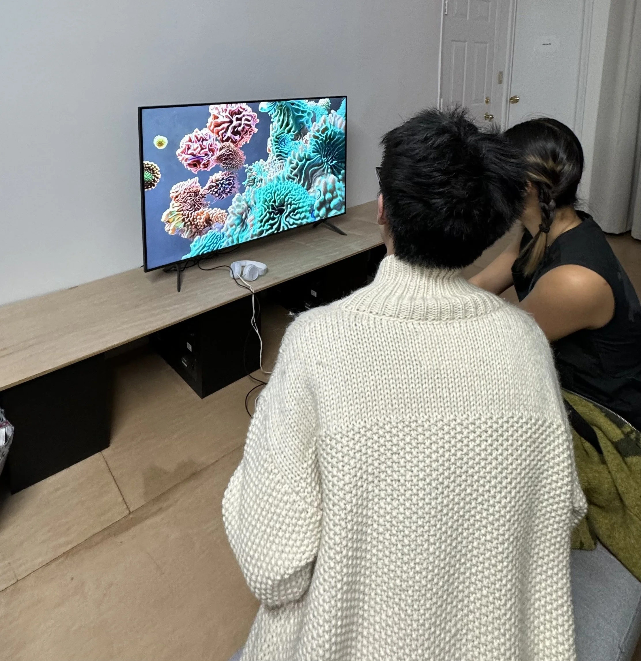 Biomorphic Confluence – Speculative Interspecies Networks | Gui-Gooey Physical + Digital Exhibit | Plexus Projects | Greenpoint, New York Oct 2024