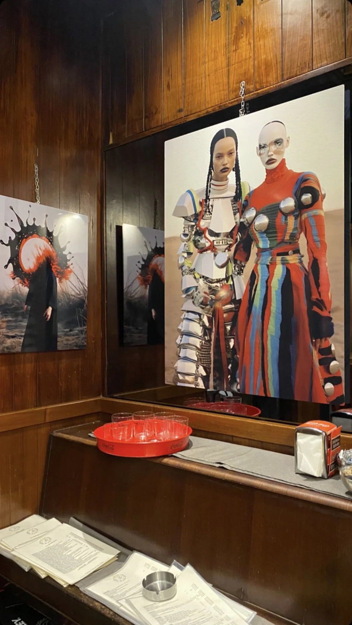 AI GENERATED: where art, fashion and technology converge Exhibit | Golab Gallery| Milan Fashion Week 2023