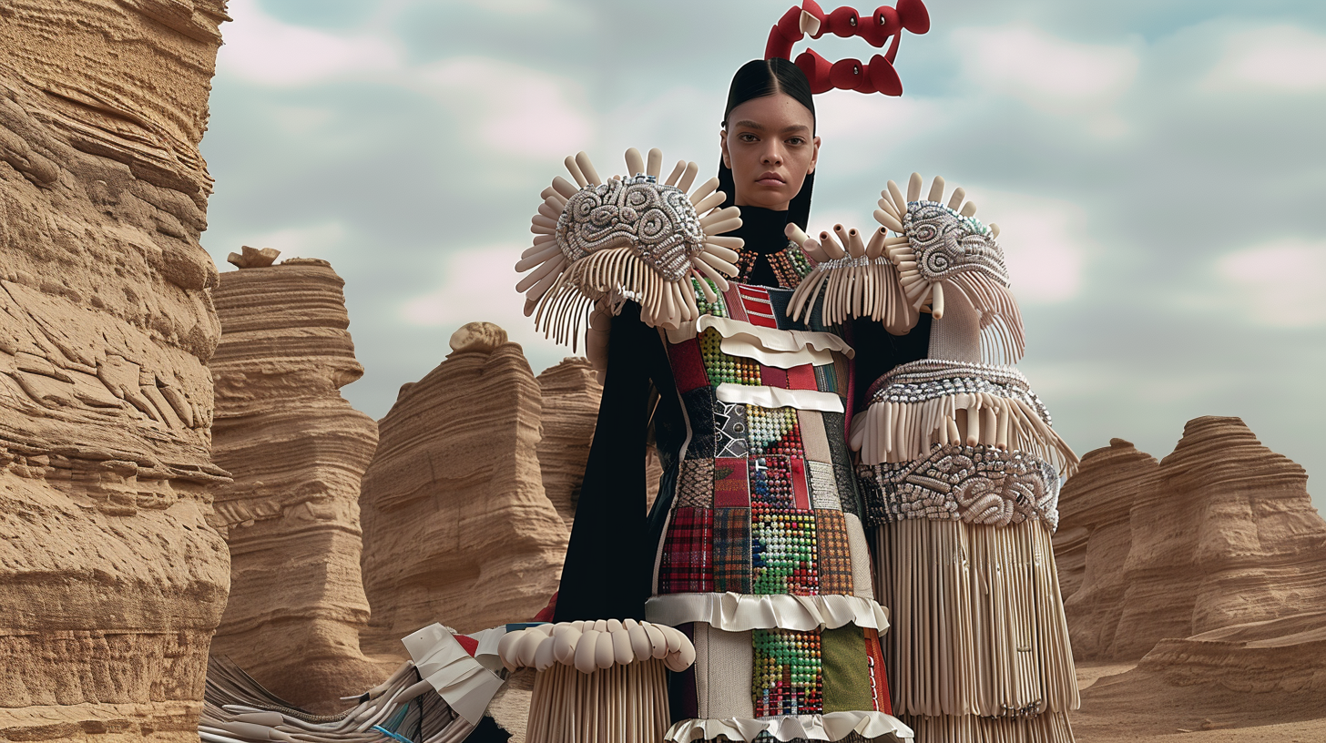 Nomadic Futures: Reimagining SWANA futures Exhibit  + a Quantum Craft workshop | Dubai Future Forum 2024  | The Courtyard  and Dubai Future Foundation | Dubai Dec 2024