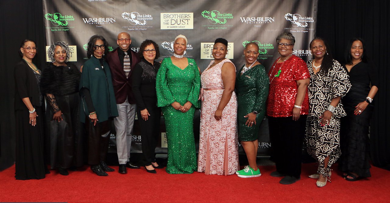 Topeka KS Chapter of The Links, Inc with award winning playwright Darren Canady, BOTD Opening Night, Kansas Premier Fen 23 2040.jpg