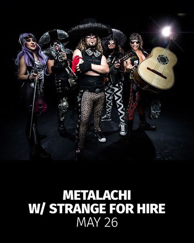 Our only OKC appearance for 2019! Catch us with @metalachi next Sunday at @towertheatreokc!
#sideshow #strangeforhire