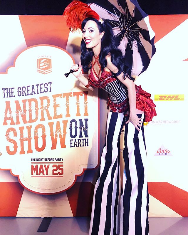 What a wild 24 hours! It was wonderful to be back at @andrettiautosport for their official pre #indy500 party!