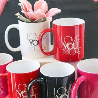 Love YOU more.  Kicking off 7 days of love... 20% off zing made mugs through Feb 8th.
#lovefromzing #mugoflove