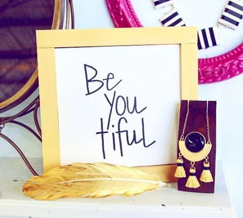 Go ahead.  BeYouTiful.

#beyoubebeautiful #wordedwonderco