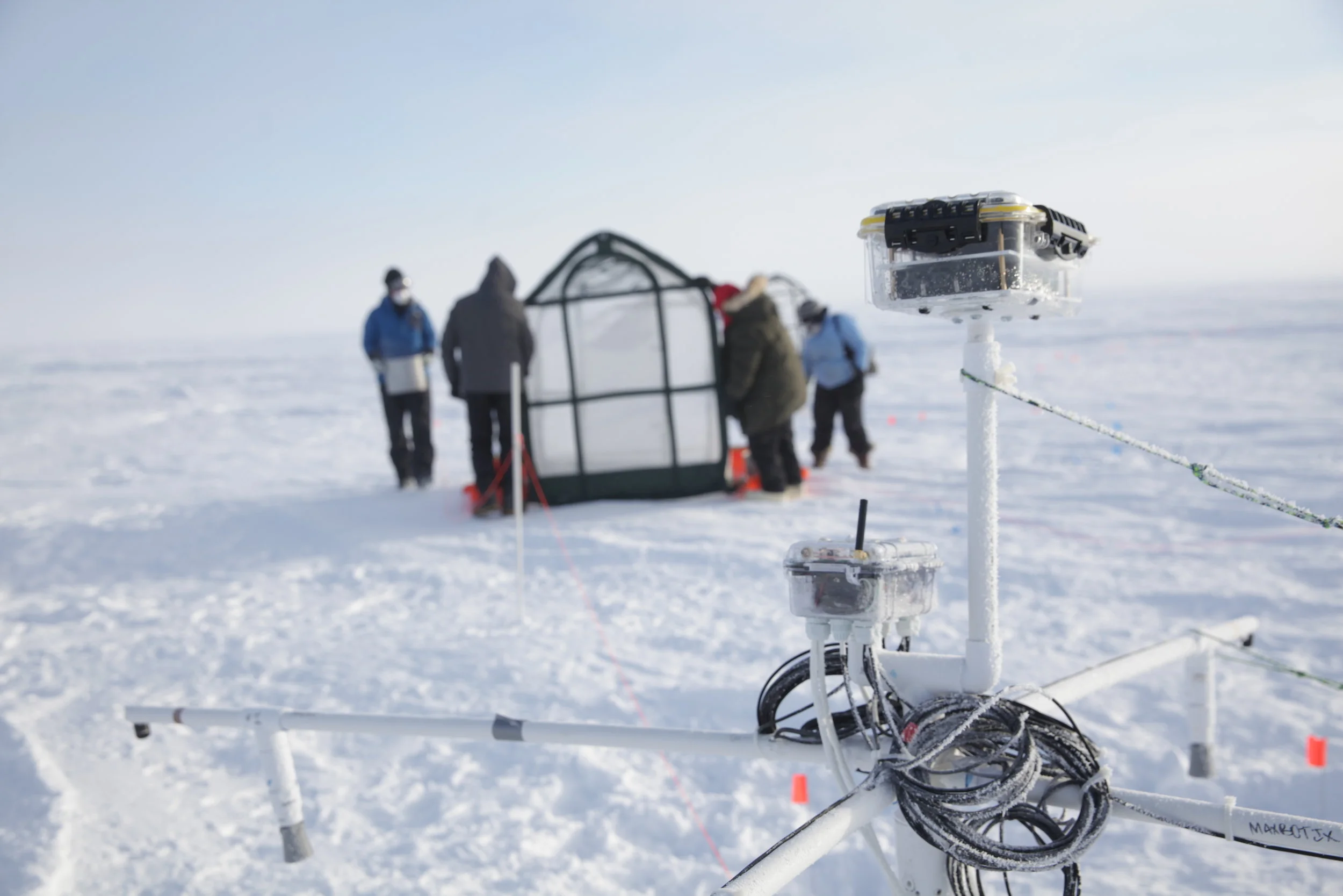 Ice911 Research working in Utqiaġvik, Alaska