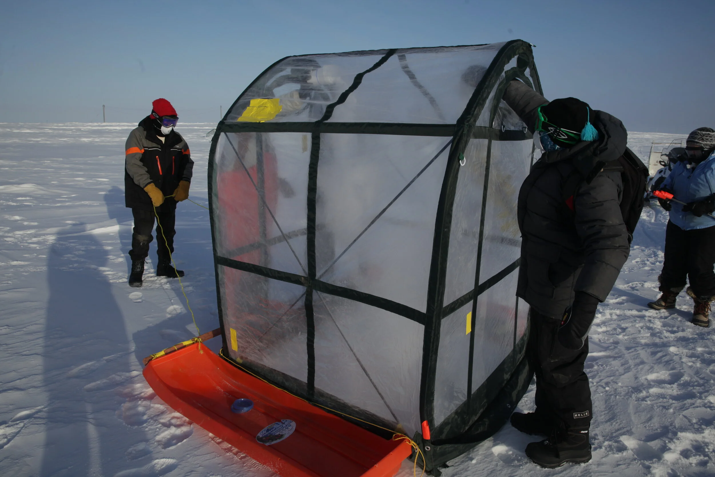 Ice911 Arctic field testing