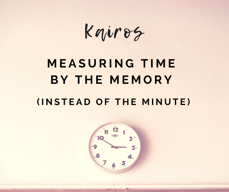 Do you measure life by the minute or by the memory?