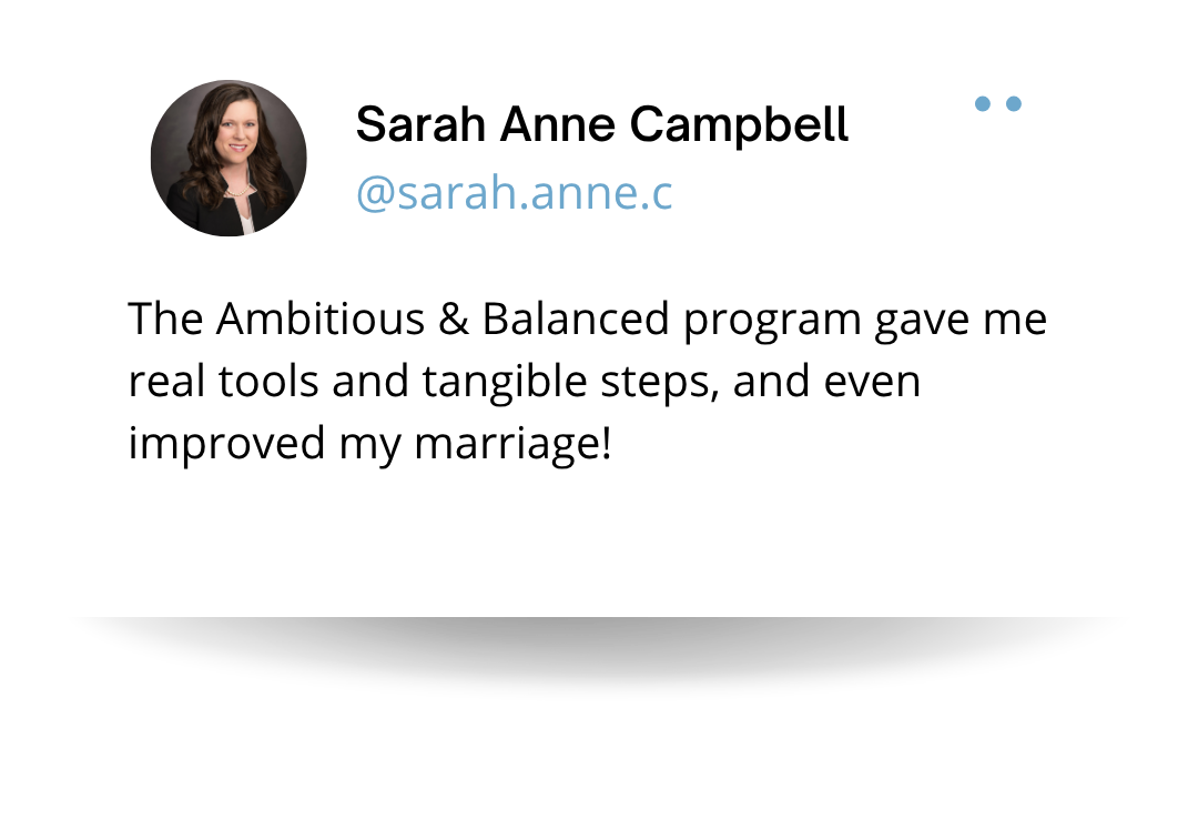 Success story from coaching client