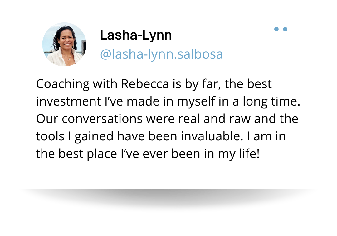 Coaching success story from working mum