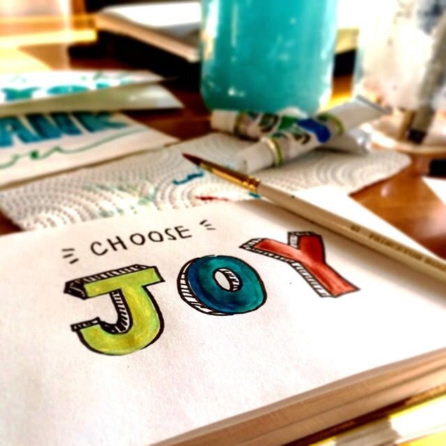 Hey there friends and families! Remember to be positive and choose joy!